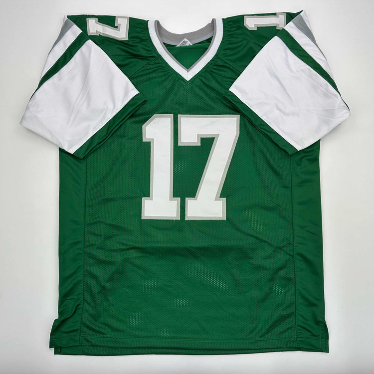 Facsimile Autographed Harold Carmichael Philadelphia Kelly Green Reprint Laser Auto Football Jersey Size Men's XL