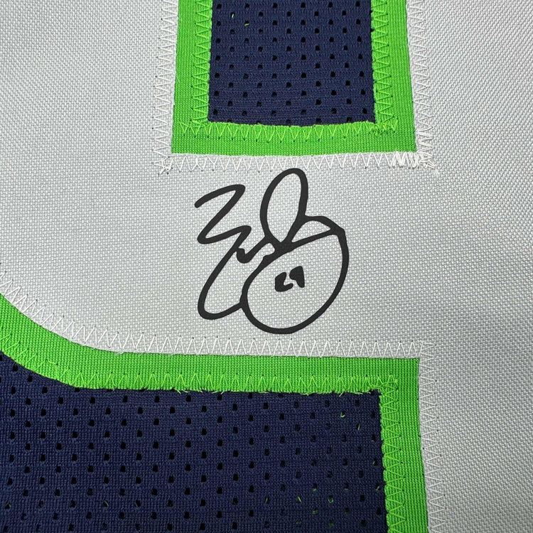 Facsimile Autographed Earl Thomas Seattle Blue Reprint Laser Auto Football Jersey Size Men's XL