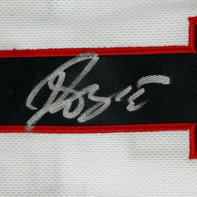 Autographed/Signed Jalen Suggs Gonzaga White College Basketball Jersey JSA COA