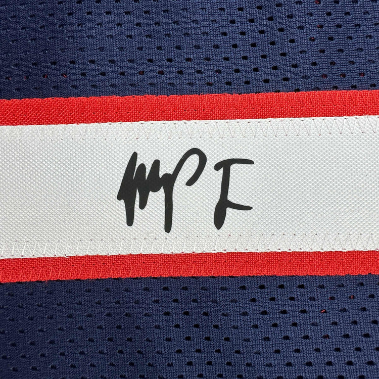 Facsimile Autographed Michael Porter Jr. Denver Blue Reprint Laser Auto Basketball Jersey Size Men's XL