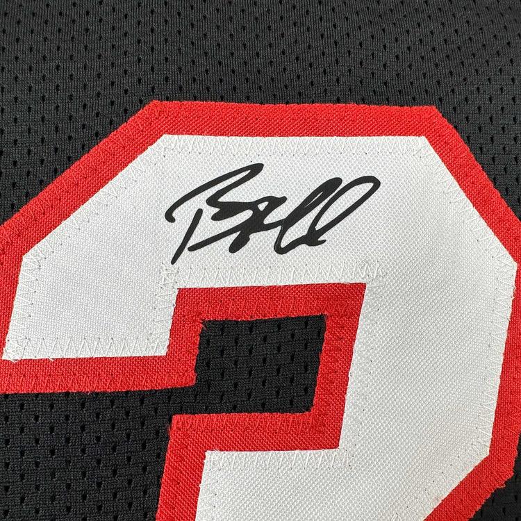 Facsimile Autographed Bam Adebayo Miami Black Reprint Laser Auto Basketball Jersey Size Men's XL
