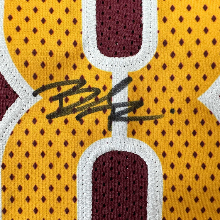 Autographed/Signed Brian Robinson Jr. Washington Burgundy Football Jersey PSA/DNA COA