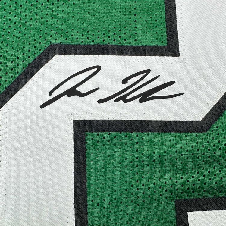 Facsimile Autographed Jason Kelce Philadelphia Kelly Green Reprint Laser Auto Football Jersey Size Men's XL
