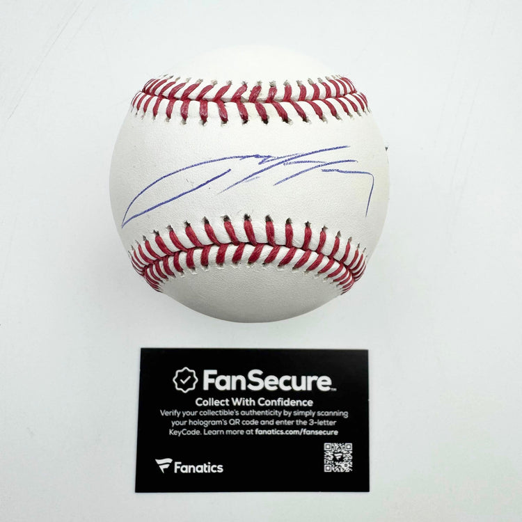 Autographed/Signed Jackson Holliday Rawlings Official Major League Baseball ROML Fanatics COA
