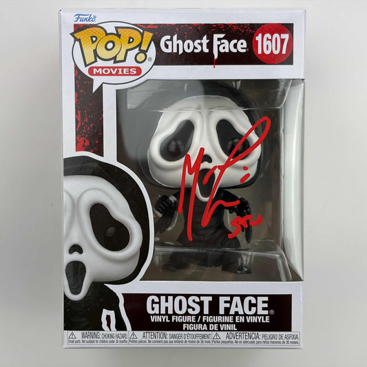 Autographed/Signed Matthew Lillard Inscribed Stu Ghostface Scream Funko Pop #1607 Movie Figurine Toy JSA COA