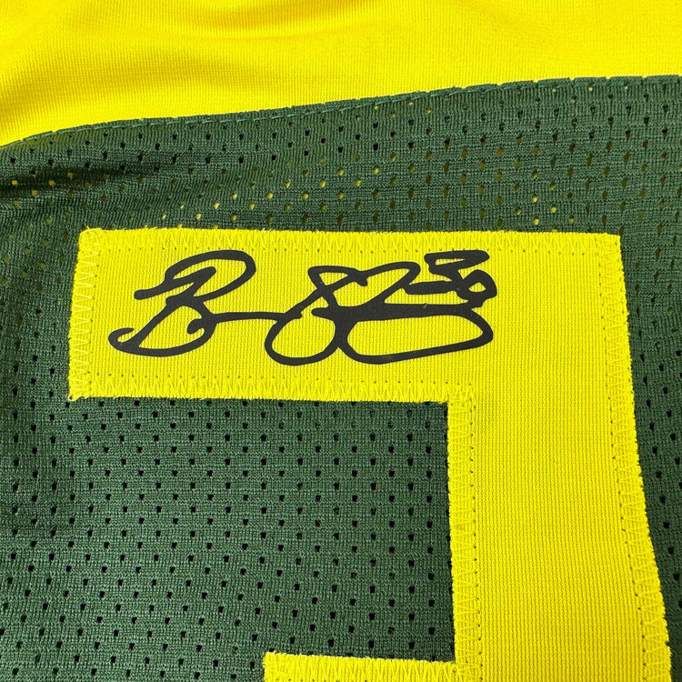 Facsimile Autographed Breanna Stewart Seattle Green Reprint Laser Auto Basketball Jersey Size Men's XL