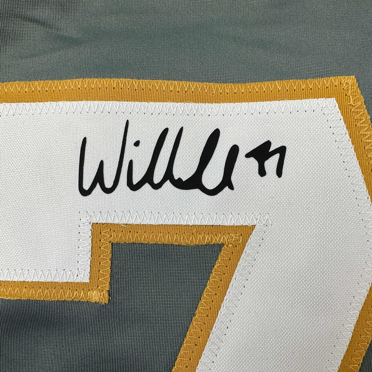Facsimile Autographed William Karlsson Vegas Grey Reprint Laser Auto Hockey Jersey Size Men's XL