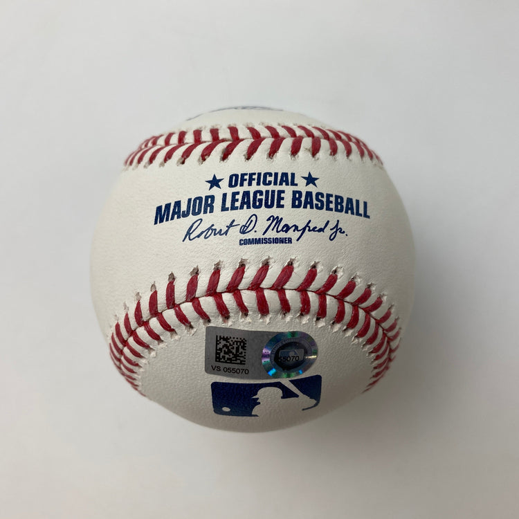 Autographed/Signed Gavin Lux Rawlings Official Major League Baseball ROML Fanatics COA