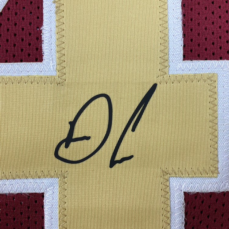 Facsimile Autographed Dalvin Cook Florida State Maroon Reprint Laser Auto College Football Jersey Size Men's XL