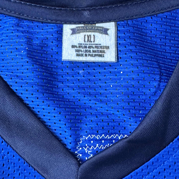 Facsimile Autographed Anthony Davis 2024 United States Team USA Blue Reprint Laser Auto Basketball Jersey Size Men's XL