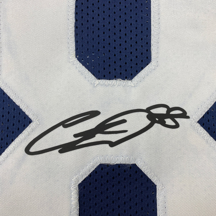 Facsimile Autographed CeeDee Lamb Dallas Thanksgiving Day Reprint Laser Auto Football Jersey Size Men's XL