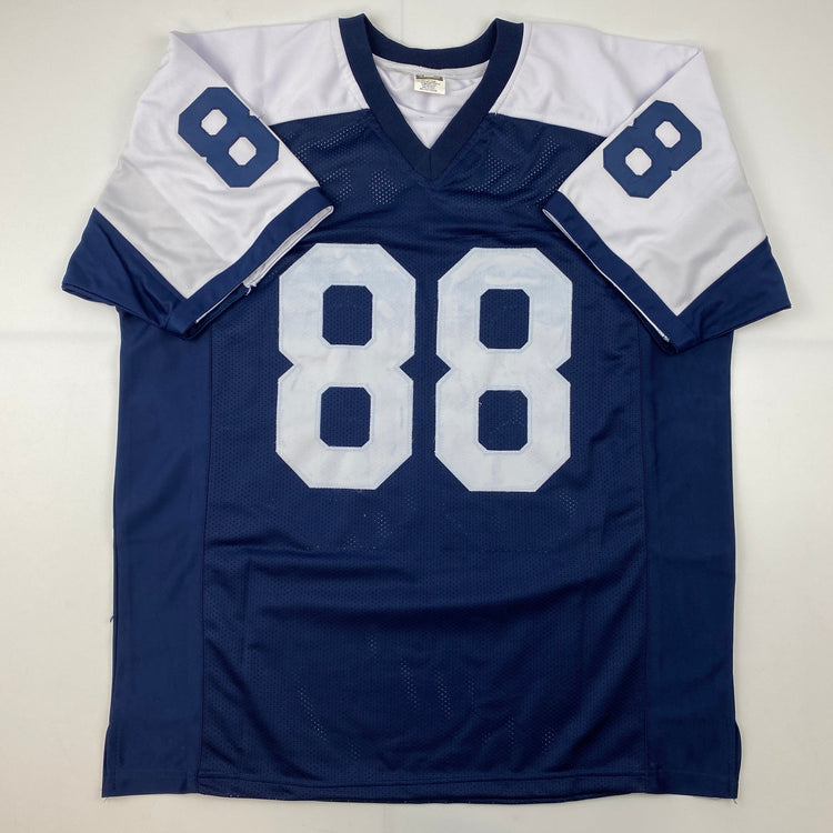 Facsimile Autographed CeeDee Lamb Dallas Thanksgiving Day Reprint Laser Auto Football Jersey Size Men's XL