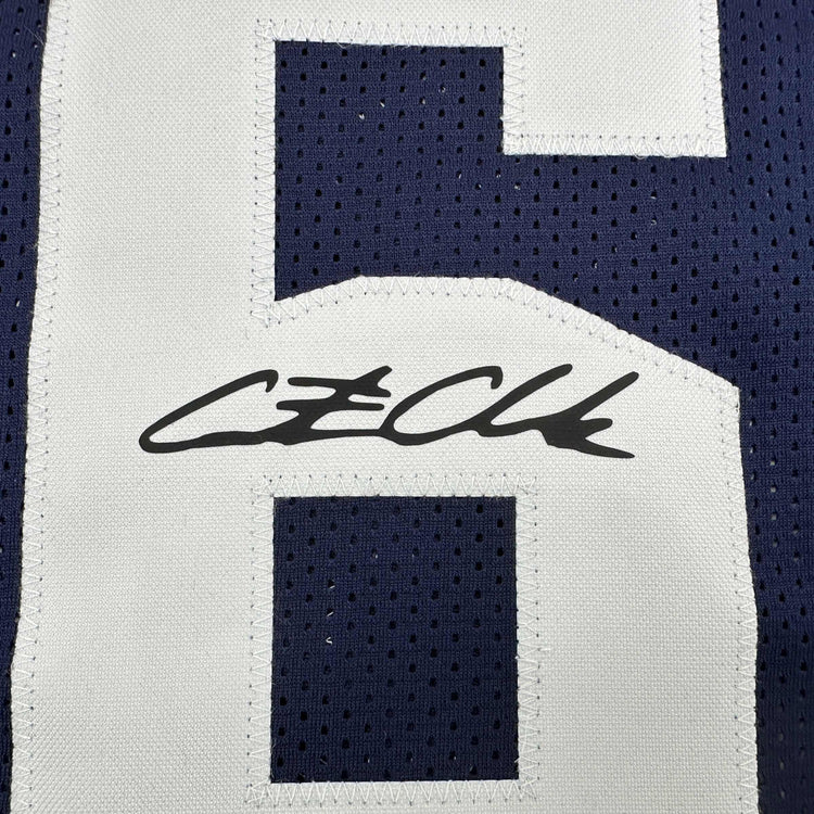 Facsimile Autographed Caitlin Clark United States Team USA Blue FIBA U-19 Reprint Laser Auto Basketball Jersey Size Men's XL