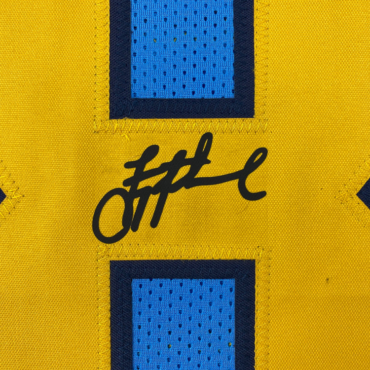 Facsimile Autographed Troy Aikman UCLA Blue Reprint Laser Auto College Football Jersey Size Men's XL