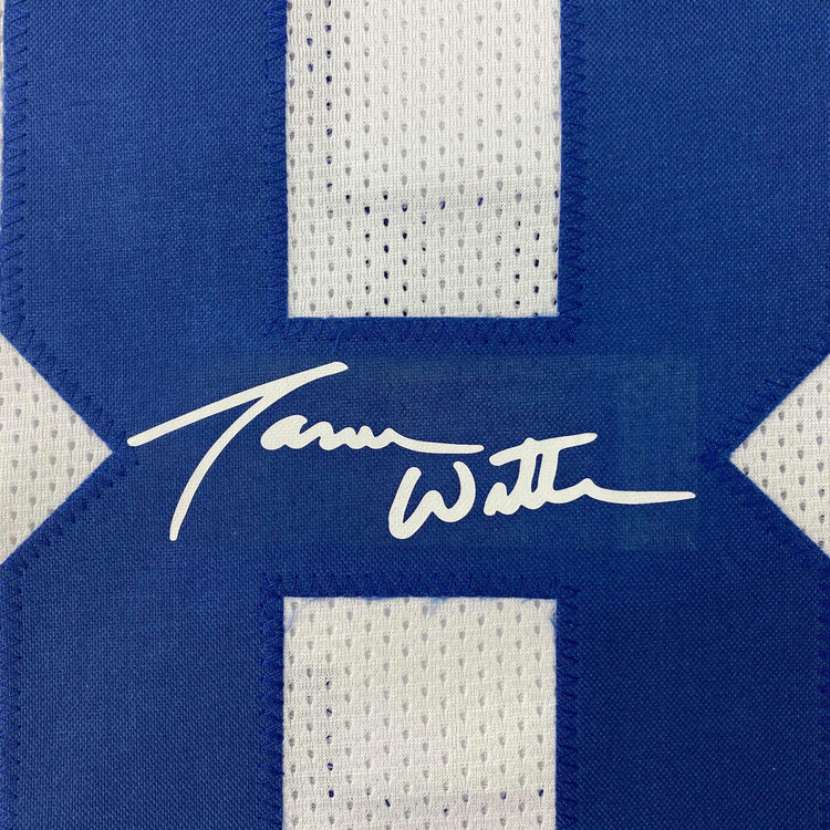 Facsimile Autographed Jason Witten Dallas White Reprint Laser Auto Football Jersey Size Men's XL