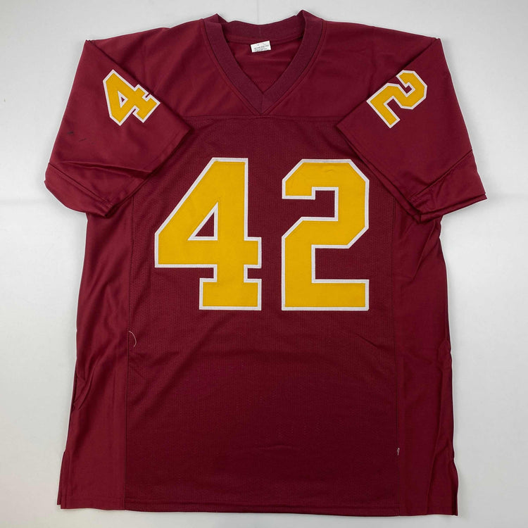 Facsimile Autographed Pat Tillman Arizona State Red Reprint Laser Auto College Football Jersey Size Men's XL
