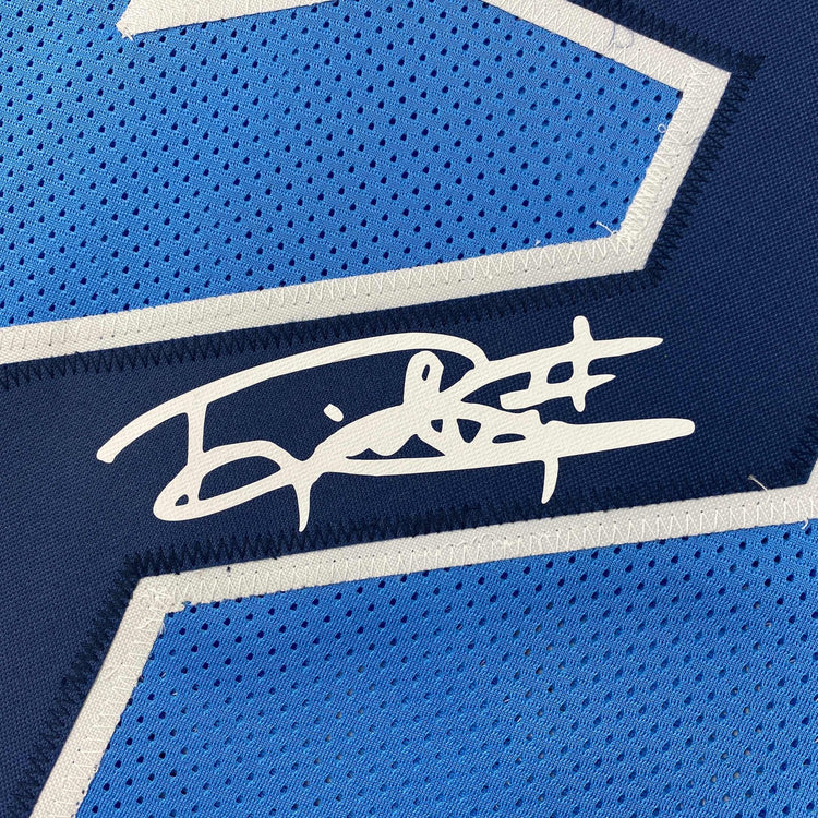 Facsimile Autographed Derrick Henry Tennessee Light Blue Reprint Laser Auto Football Jersey Size Men's XL