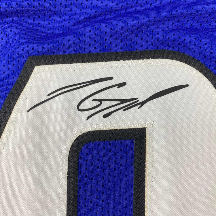 Facsimile Autographed Jimmy Garoppolo Eastern Illinois Blue Reprint Laser Auto College Football Jersey Size Men's XL