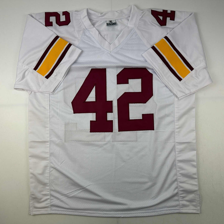 Facsimile Autographed Pat Tillman Arizona State White Reprint Laser Auto College Football Jersey Size Men's XL