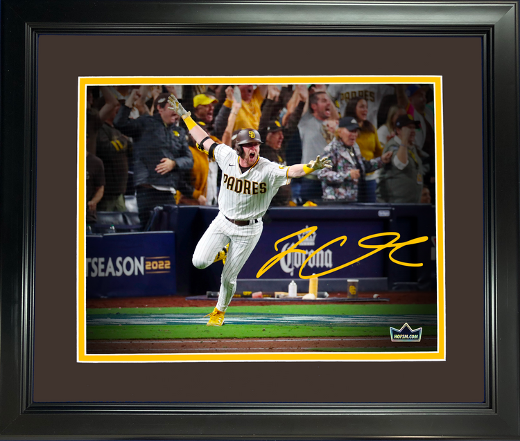 Framed Jake Cronenworth San Diego Padres Facsimile Laser Engraved Signature Auto 11"x14" Baseball Photo HOFSM Holo