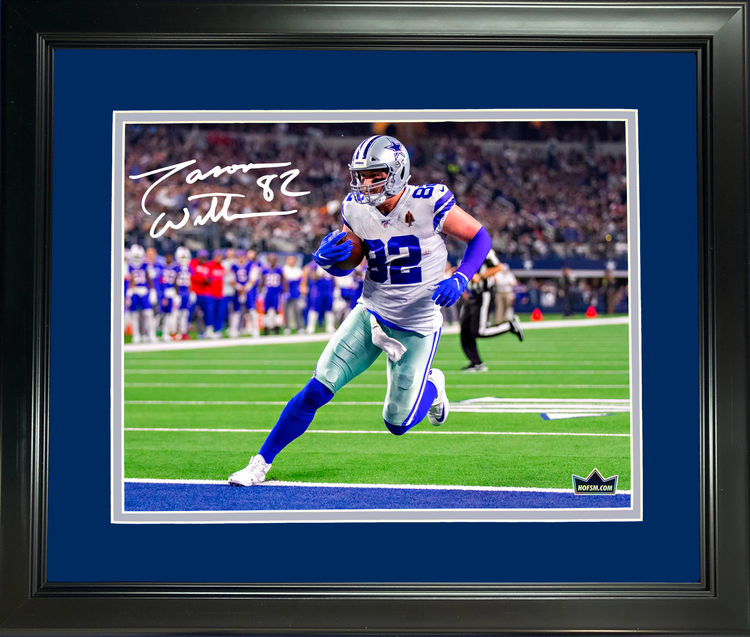 Framed Jason Witten Dallas Cowboys Facsimile Laser Engraved Signature Auto 11"x14" Football Photo HOFSM Holo