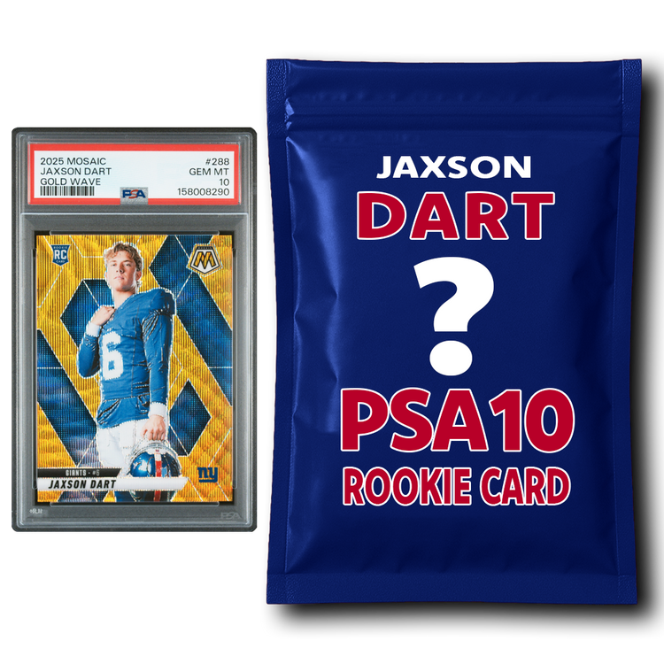 Jaxson Dart PSA 10 Graded Football Rookie Card Mystery Pack