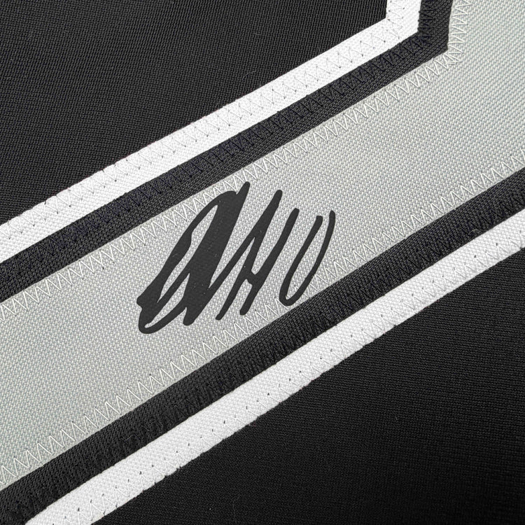 Facsimile Autographed Artemi Panarin Los Angeles Black Reprint Laser Auto Hockey Jersey Size Men's XL