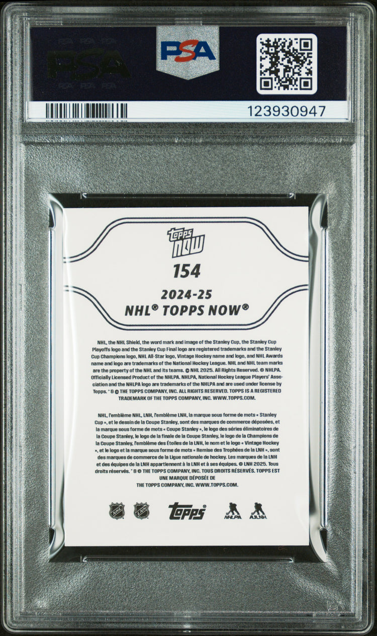 Graded 2024 Topps Now Alex Ovechkin #154 Stickers Hockey Card PSA 10 Gem Mint