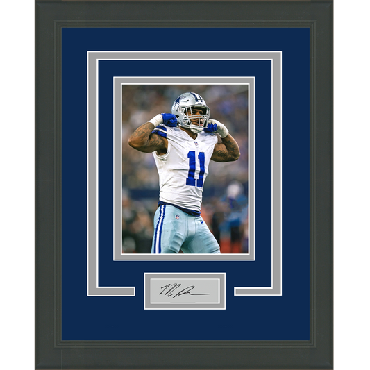 Framed Micah Parsons Facsimile Laser Engraved Signature Auto Dallas Cowboys 11x14 Football Photo