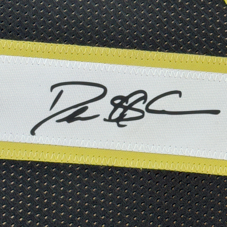 Framed Facsimile Autographed Coach Prime Deion Sanders 35x39 Colorado Black Reprint Laser Auto College Football Jersey