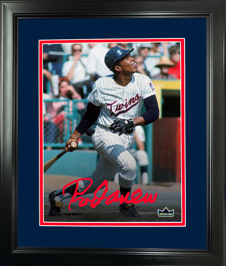 Framed Rod Carew Minnesota Twins Facsimile Laser Engraved Signature Auto 11"x14"Baseball Photo HOFSM Holo