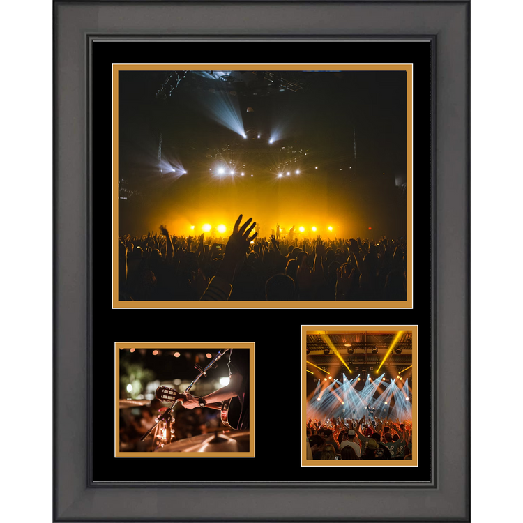 Framed Discography Facsimile Laser Engraved Signature Auto 11"x14" Music Photo Sig Collage