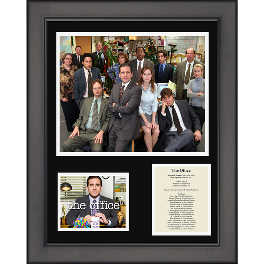 Framed The Office TV Show 11"x14" Three Photo Collage