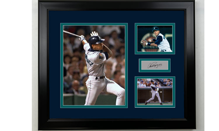 Framed Alex Rodriguez Seattle Mariners Facsimile Laser Engraved Signature Baseball 14x11 3 Photo Collage