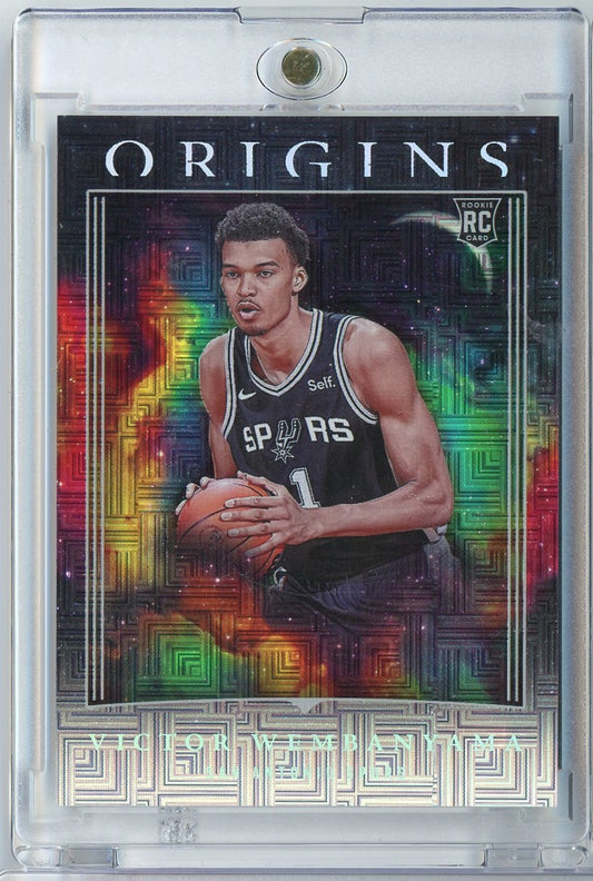 2023 Panini Origins Victor Wembanyama #86 Tessellated Case Hit SSP Rookie RC Basketball Card