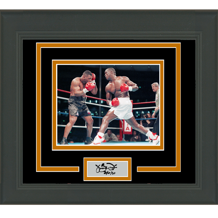 Framed Buster Douglas Facsimile Laser Engraved Signature Auto 11x14 Boxing Photo