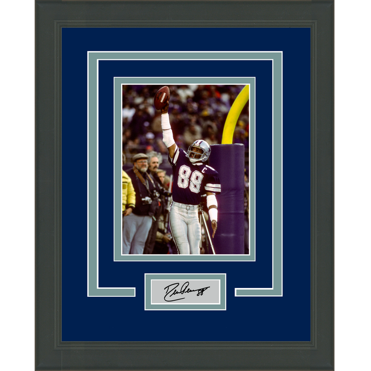 Framed Drew Pearson Facsimile Laser Engraved Signature Auto Dallas Cowboys 11x14 Football Photo