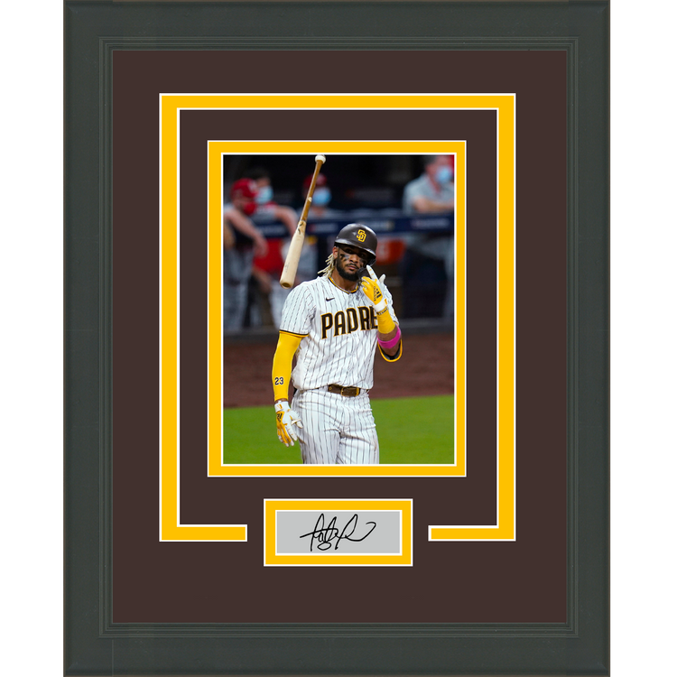 Framed Fernando Tatis Jr. Facsimile Laser Engraved Signature Auto San Diego Padres 11x14 Baseball Photo