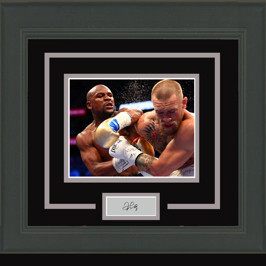 Framed Floyd Mayweather Jr. Facsimile Laser Engraved Signature Auto 11x14 Boxing Photo