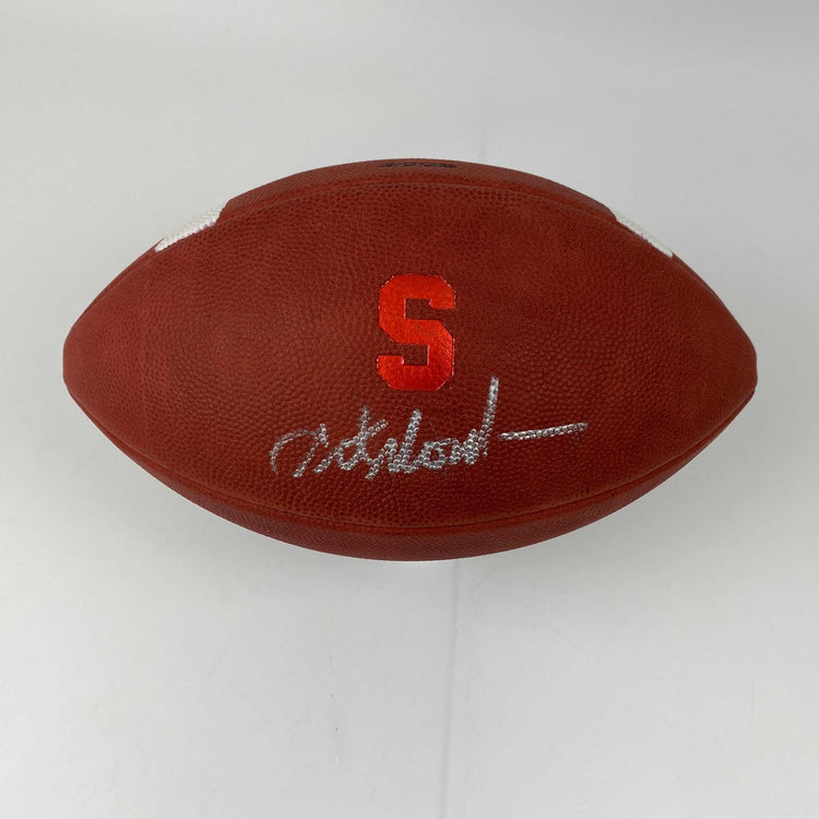 Autographed/Signed Art Monk Syracuse Orange Full Size FS F/S College Football JSA COA