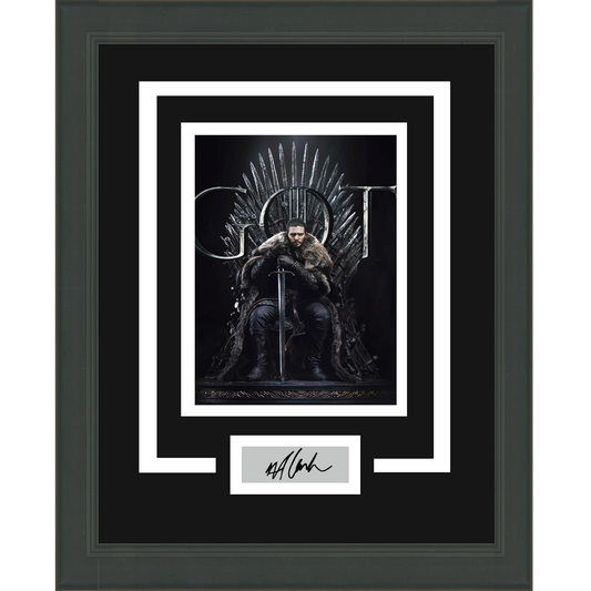 Framed Kit Harington Jon Snow Facsimile Laser Engraved Signature Auto Game of Thrones 11x14 Photo