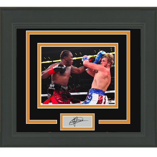 Framed KSI Facsimile Laser Engraved Signature Auto 11x14 Boxing Photo