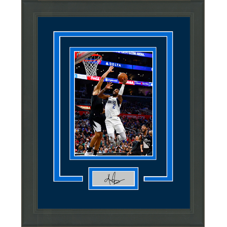 Framed Kyrie Irving Facsimile Laser Engraved Signature Auto Dallas Mavericks 11x14 Basketball Photo
