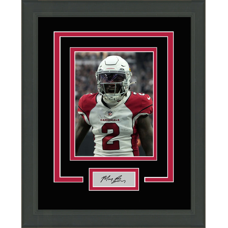 Framed Marquise Brown Facsimile Laser Engraved Signature Auto Arizona Cardinals 11x14 Football Photo