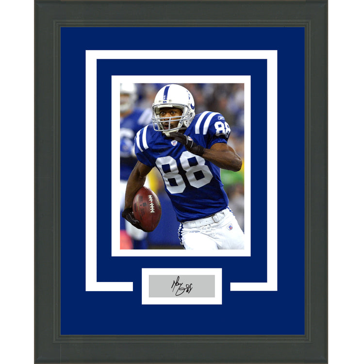 Framed Marvin Harrison Sr. Facsimile Laser Engraved Signature Auto Indianapolis Colts 11x14 Football Photo