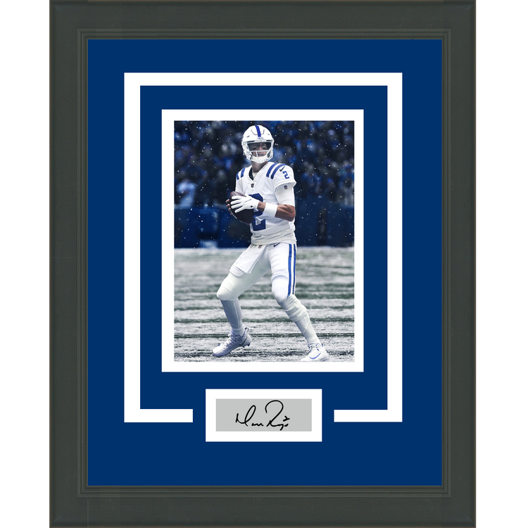 Framed Matt Ryan Facsimile Laser Engraved Signature Auto Indianapolis Colts 11x14 Football Photo