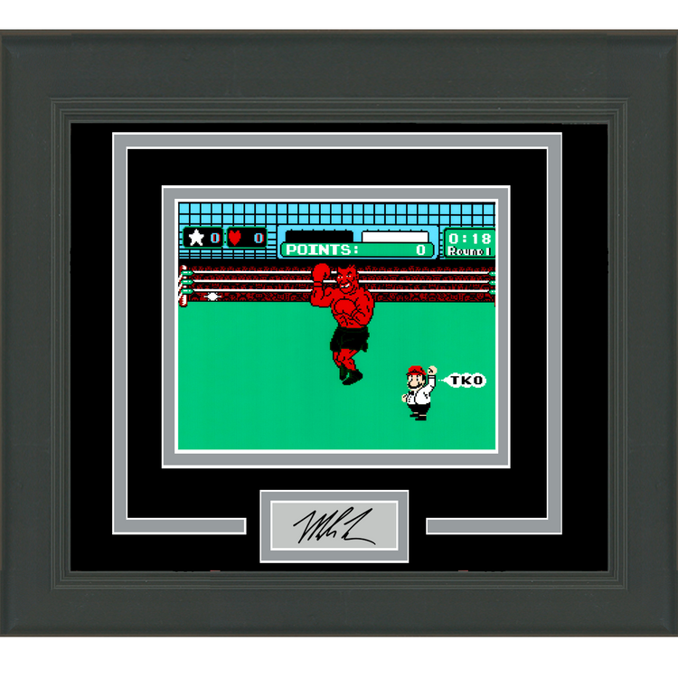 Framed Mike Tyson Facsimile Laser Engraved Signature Auto 11x14 Boxing Photo