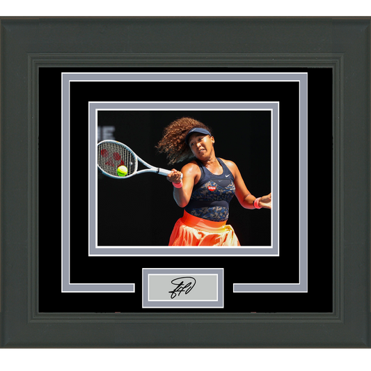 Framed Naomi Osaka Facsimile Laser Engraved Signature Auto 11x14 Tennis Photo
