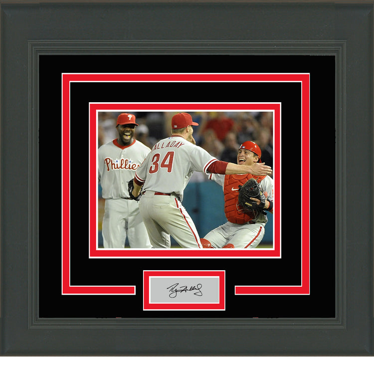 Framed Roy Halladay Facsimile Laser Engraved Signature Auto Philadelphia Phillies 11x14 Baseball Photo