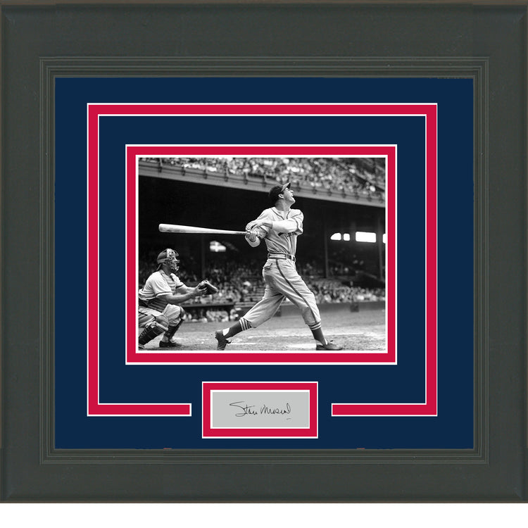Framed Stan Musial Facsimile Laser Engraved Signature Auto St. Louis Cardinals 11x14 Baseball Photo